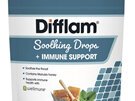 DIFFLAM Soothing Drops + Immune Support Menthol & Eucalyptus 20 pack