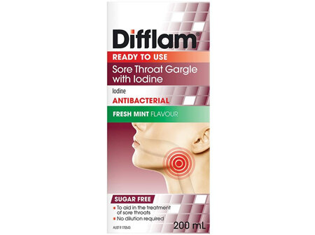 Difflam Sore Throat Gargle 200ml