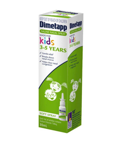 DIMETAPP MADE FOR KIDS SALINE SPRAY 30ML