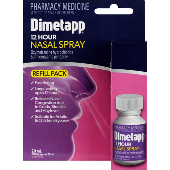 Dimetapp Nasal Spray Refill 20ml
