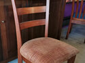 Dining Chair Solid wood ladder back New Zealand Made bloomdesigns