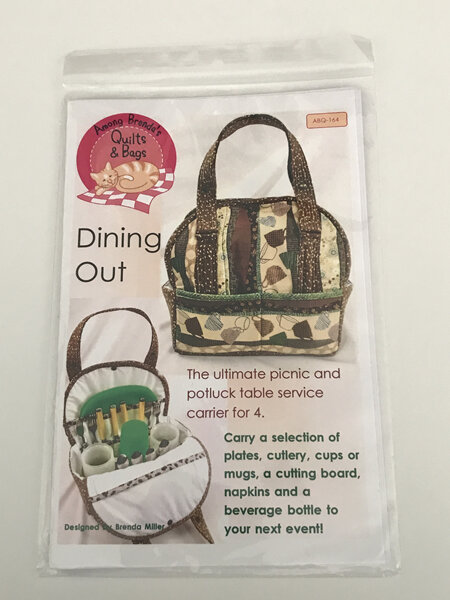 Dining Out from Among Brenda's Quilts & Bags