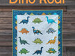 Dino Roar Quilt Pattern from Slice of Pi Quilts
