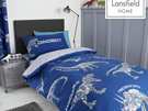 Dinobot Reversible Single Duvet Cover Set