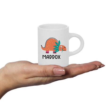 Dinosaur 1 Personalised Fluffy Mug