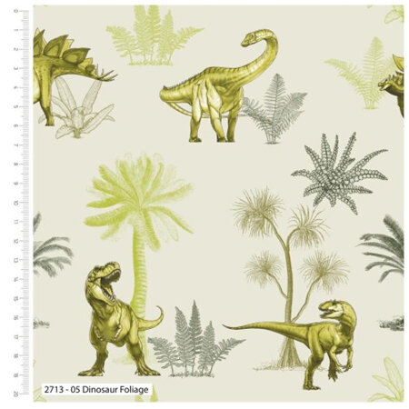 Dinosaur Foliage - Green