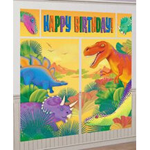 Dinosaur - Happy Birthday Wall Decorating Kit