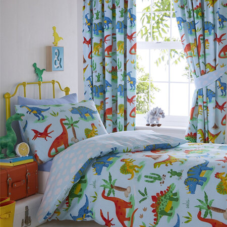 Dinosaurs Single Duvet Cover Set