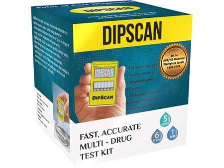 Dipscan 6 Drug Test Kit