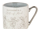 Disney 100 Ceramic Mug 'Happiness is a State of Mind' Gift Boxed