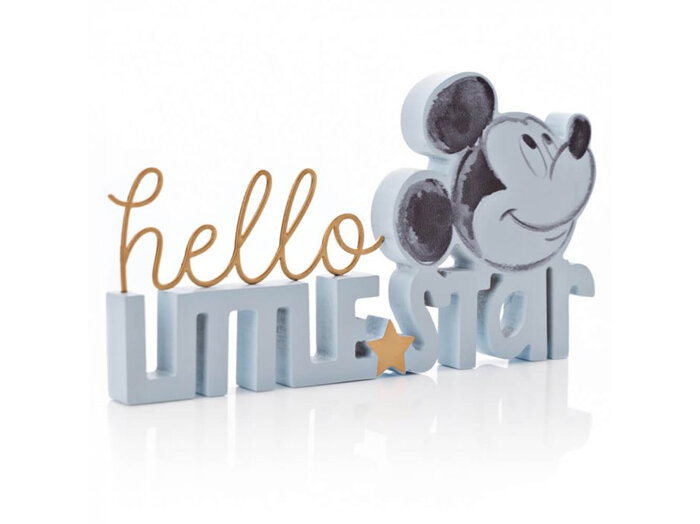 Disney Baby Mickey Mouse Plaque: Hello Little Star nursery