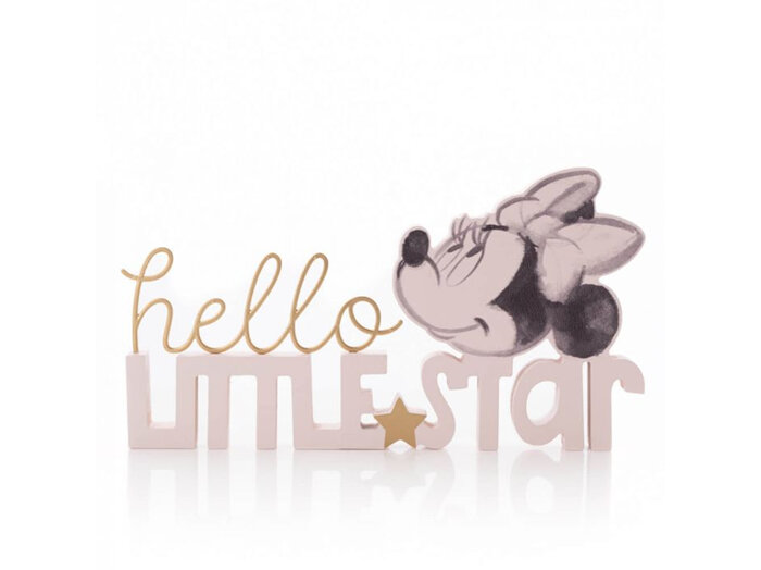 Disney Baby Minnie Mouse Plaque: Hello Little Star nursery