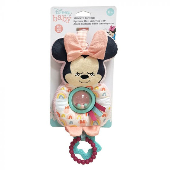 Disney Baby Spinner Ball Activity Toy minnie mouse rattle stroller