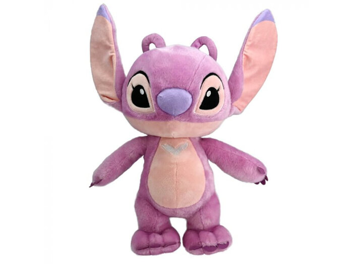 Disney Baby Stitch Angel Standing Plush 40cm lilo and stitch purple soft toy kid