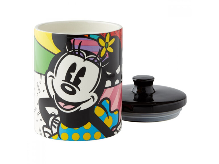 DISNEY BRITTO MINNIE MOUSE CANISTER MEDIUM