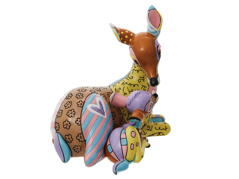 Disney By Britto Bambi & Mother Large Figurine deer