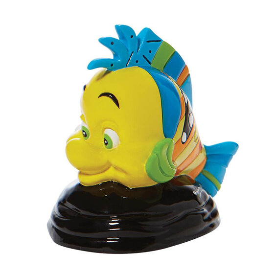Disney by Britto Flounder Mini Figurine little mermaid ariel fish