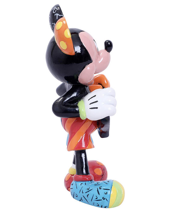 Disney by Britto Mickey Mouse Holding Heart Mini Figurine