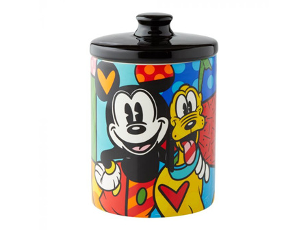 Disney by Britto Mickey & Pluto Canister Small
