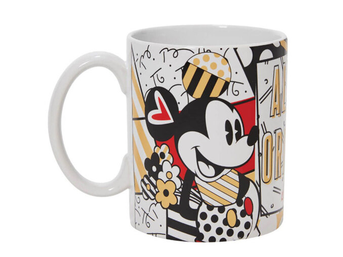 Disney By Britto Midas Mickey & Minnie Mouse Mug