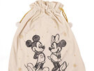 Disney Christmas Sack Mickey & Minnie Mouse Velveteen