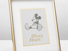 Disney Collectible Framed Print Mickey Mouse
