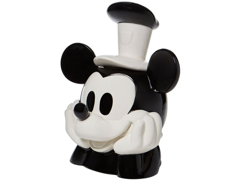 Disney Cookie Jar Steamboat Willie Mickey Mouse Ceramic Kitchen Tableware