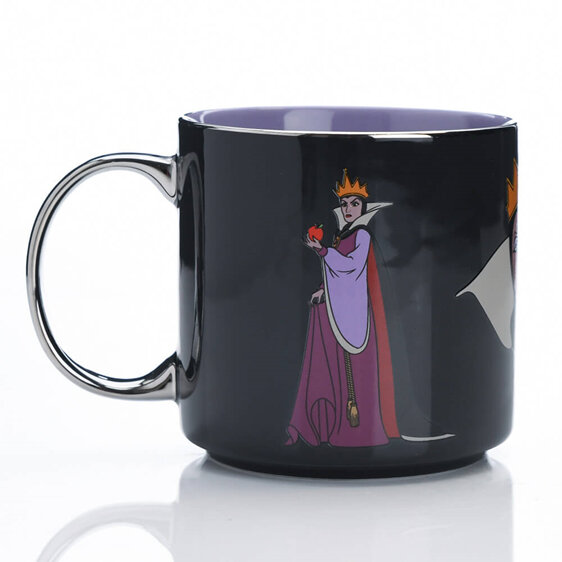 Disney Icons Villains Evil Queen Snow White Seven Dwarfs Collectible Gift Mug