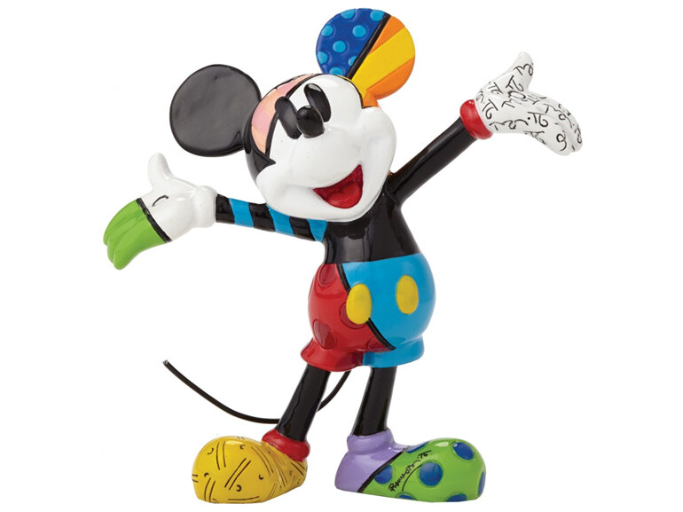 Disney Mickey Mouse Romero Britto Arms Out Figurine