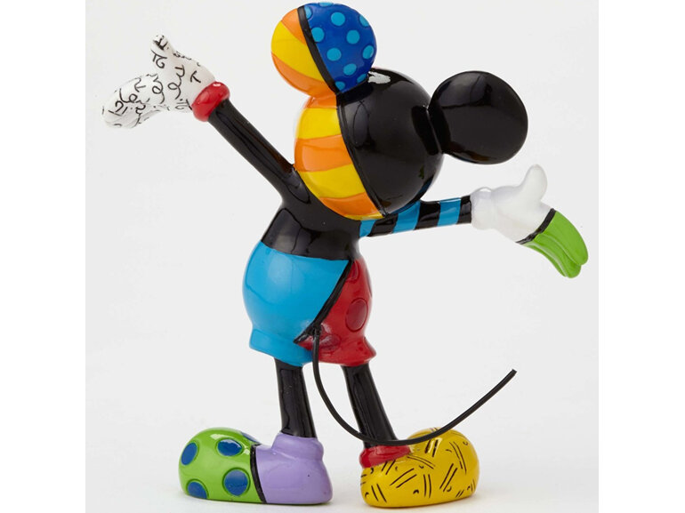 DISNEY Mickey Mouse Romero Britto Arms Out Figurine