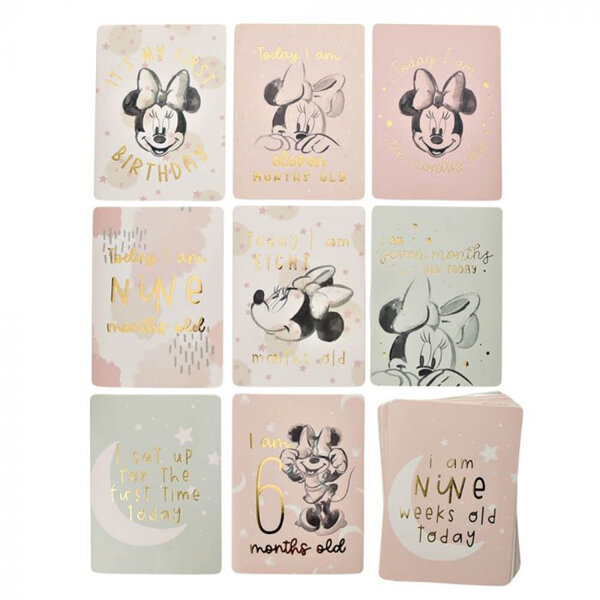 Disney Milestone Cards Minnie Mouse 24