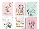 Disney Milestone Cards Minnie Mouse 24 baby pink girl