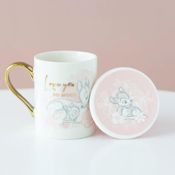Disney Mug and Coaster Set Bambi Love You So Much