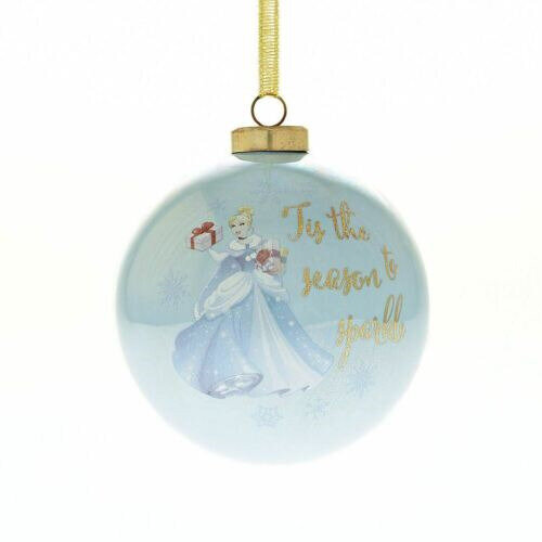 Disney Princess Christmas Ceramic Bauble Cinderella