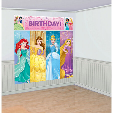 Disney princess sparkle scene setter NEW DESIGN