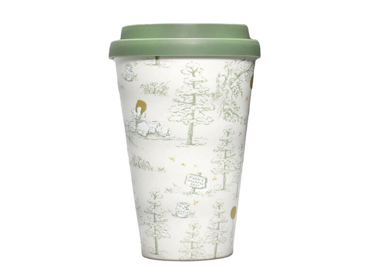 Disney Recycled Travel Mug Winnie the Pooh coffee eco reusable