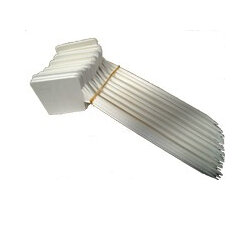 Display Label 130mm x 75mm Header - 250mm Stake 25 Per Pack