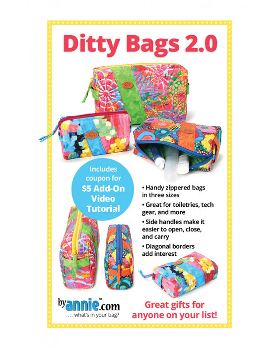 Ditty Bags 2.0 from By Annie