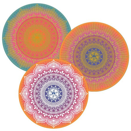 Diwali paper plates x 8