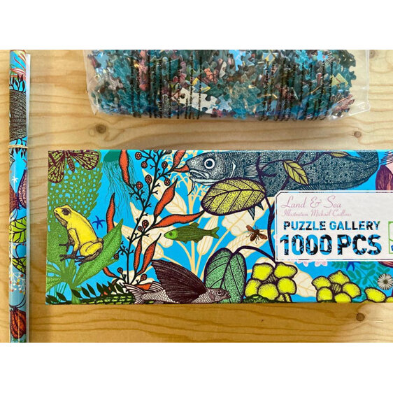 Djeco 1000 Piece Gallery Puzzle Land & Sea by Michael Cailloux