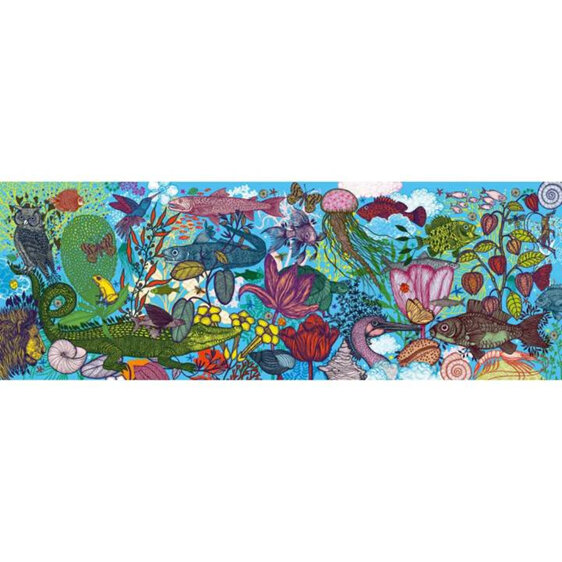 Djeco 1000 Piece Gallery Puzzle Land & Sea by Michael Cailloux