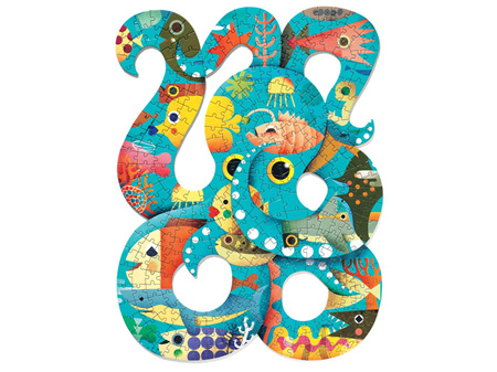Djeco Art Octopus 350 Piece Puzzle
