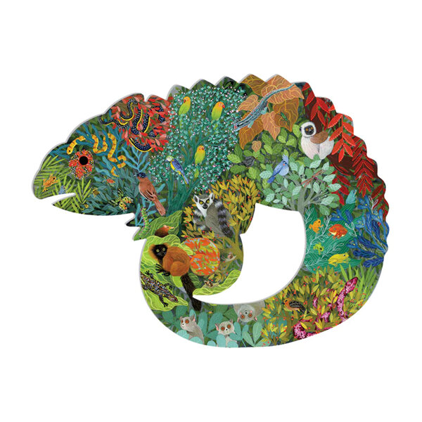 Djeco Art Puzzle Chameleon 150 Piece