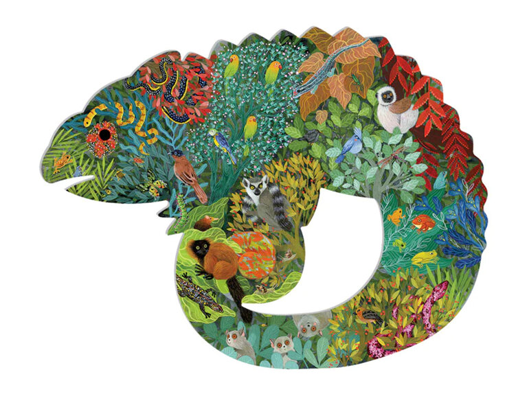 Djeco Art Puzzle Chameleon 150 Piece