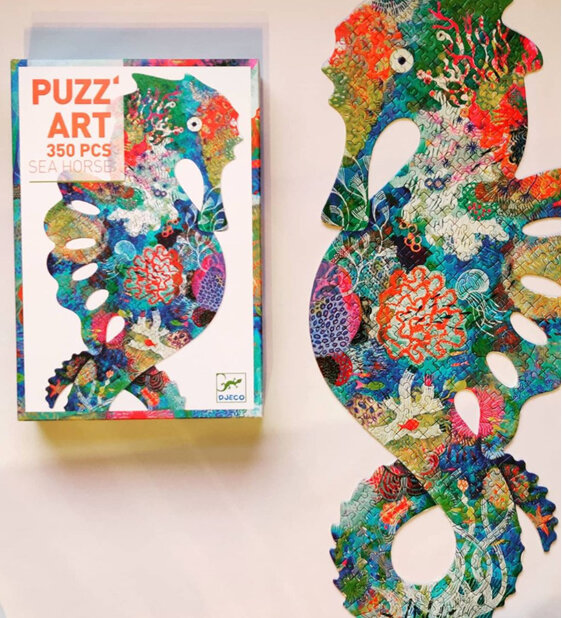 Djeco Art Seahorse 350 Piece Puzzle