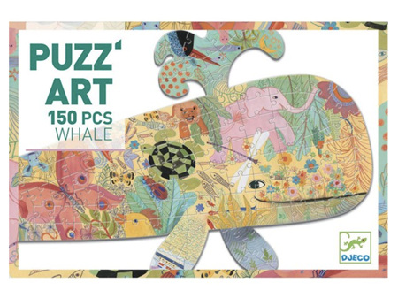 Djeco Art Whale 150 Piece Puzzle