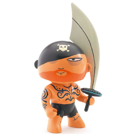 Djeco Arty Toys Pirate Figurine Tatoo