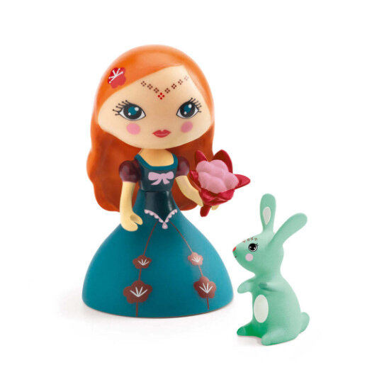 Djeco Arty Toys Princess Figurine Fedora & Rabbit