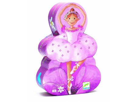 Djeco Ballerina with the Flower 36 Piece Puzzle