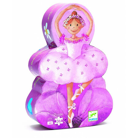 Djeco Ballerina with the Flower 36 Piece Puzzle